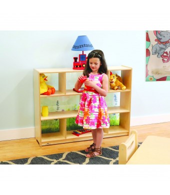 Nature View Acrylic Back Cabinet 36H