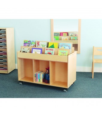 Mobile Book Storage Island