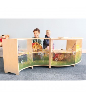 Nature View Curve Out Cabinet 24H