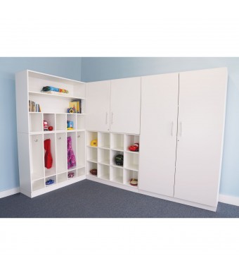 Whitney White Wall System 