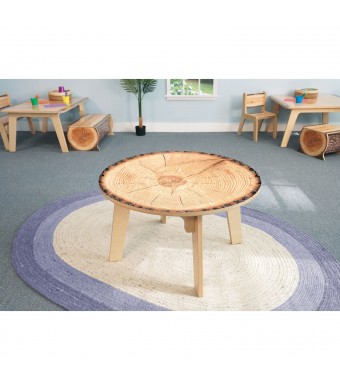 Nature View Live Edge Round Table 20H