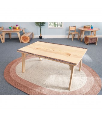 Nature View Live Edge Rectangle Table 18H