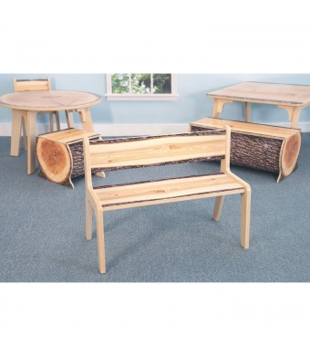 Nature View Live Edge Bench 14H