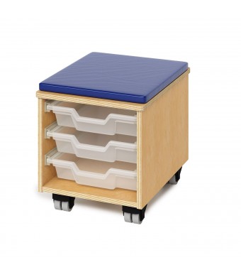 Teachers Wardrobe With Trays And Locking Door