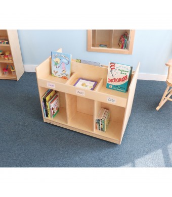 Mobile Library Book Cabinet