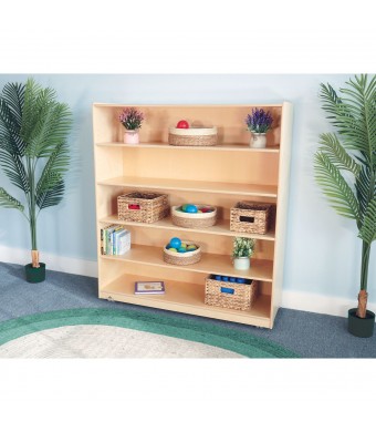 Mobile Shelf Cabinet 54H