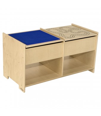 Build-N-Play Table with Racetrack