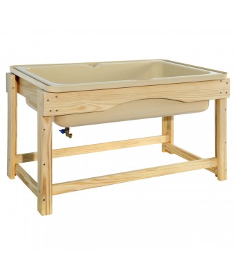 Dual Makerboard Store-It-All Teaching Center with 3 Translucent Trays
