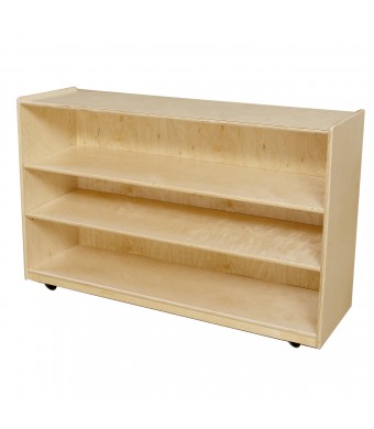 Mobile Single Storage Shelf Cabinet