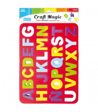 Colorful Foam Alphabet Letters