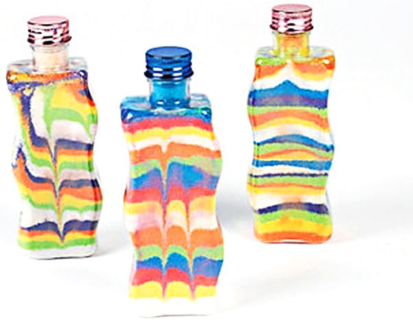 Sand Art Bottles - Zig Zag 