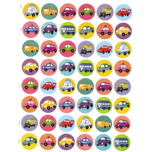 Cars Stickers 480/Pk