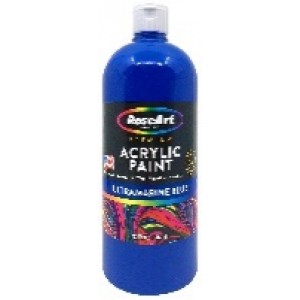 Rose Art Acrylic Paint Ultramarine Blue 32 oz