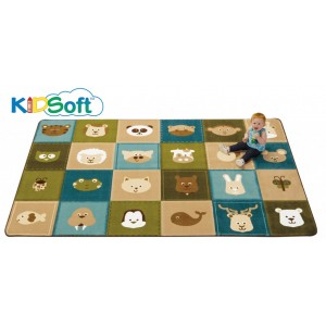 KIDSoft Animal Patchwork - Nature