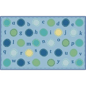 KIDSoft Alphabet Dots - Tranquil Colors