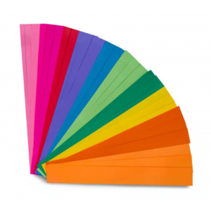Colored Paper Chains Narrow, 600/Pk