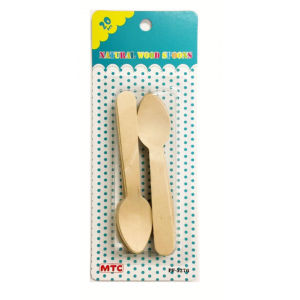 Wood Craft Spoon 6-1/4" 100pk