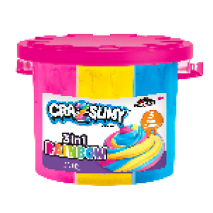 Cra-Z-Slimy Tri Colored Bucket 48 oz.