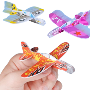 Foam Airplane, 10/pk