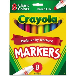 Crayola Markers Broad Tip Classic