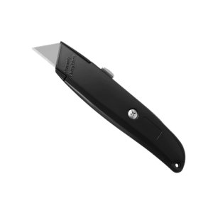 Retractable Blade Utility Razor Knife - Heavy-Duty Aluminum Alloy - Assorted Colors 6"