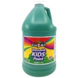 Washable Kid's Paint  Green 128 oz.