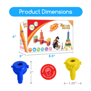 96-Piece Stacking Peg Game