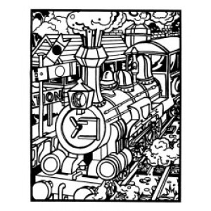 Velvet Art- Train