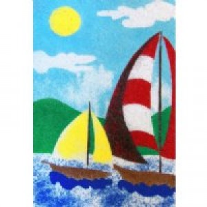 Sand Boards - Sailboat