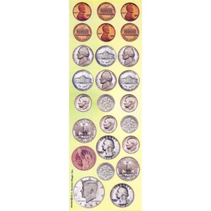 Coin Stickers 
