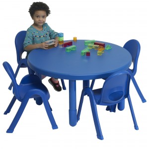 Preschool MyValue Set 4 Round – Solid Royal Blue