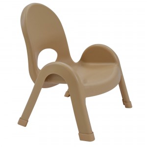 Value Stack 5" Child Chair - 4 Pack - Candy Apple Red
