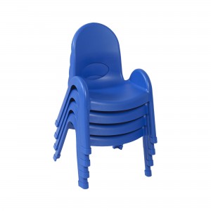 Value Stack 9″ Child Chair – Set of 4 – Royal Blue