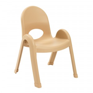 Value Stack 11″ Child Chair – Natural Tan