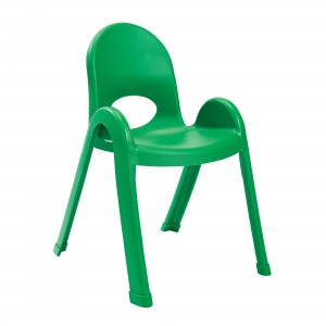 Value Stack 13" Child Chair - Shamrock Green