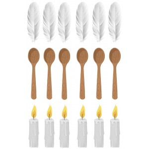 Bedikas Chametz Set Stickers 2.75" – Passover Bedikat Chametz Activity Stickers for Kids Pesach Crafts