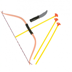 Kids Bow & Arrow Toy Set with 15 Safe Suction Cup Arrows – Indoor & Outdoor Pretend Play Archery