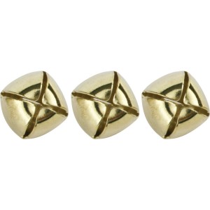 Metal Bells – 1/2" Gold, 120/pk.