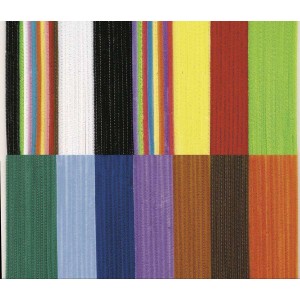 Chenille Stems, 12″, 1000/Pk – Multicolor Craft Pipe Cleaners for DIY Projects