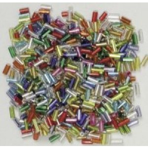 Glass Bugle Beads