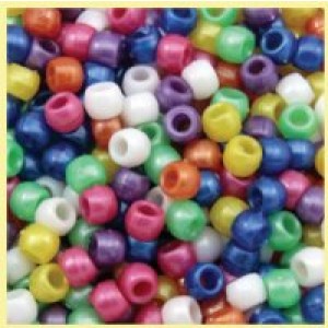 Pony Beads- Pearl