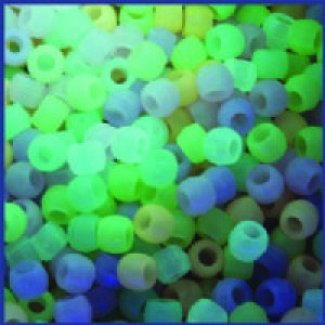 Pony Beads- Glow-In-The-Dark