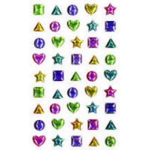 Peel & Stick Gemstones- Shapes