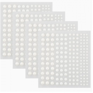 660 Pieces Self-Adhesive Mixed Size Imitation Pearls 