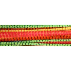Striped Chenille Stems