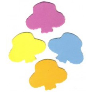 Foam Crowns Cut-outs 10 colors 