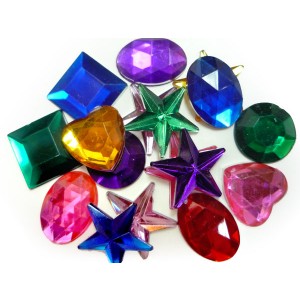Shimmery Rhinestones, 570/Pk