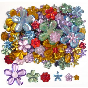 Flower Gemstones 170/pcs