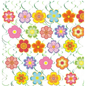 30pcs Spring Hanging Decorations