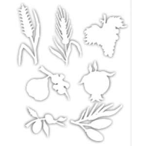 Shivas Haminim Fruit Cardstock Cutouts 